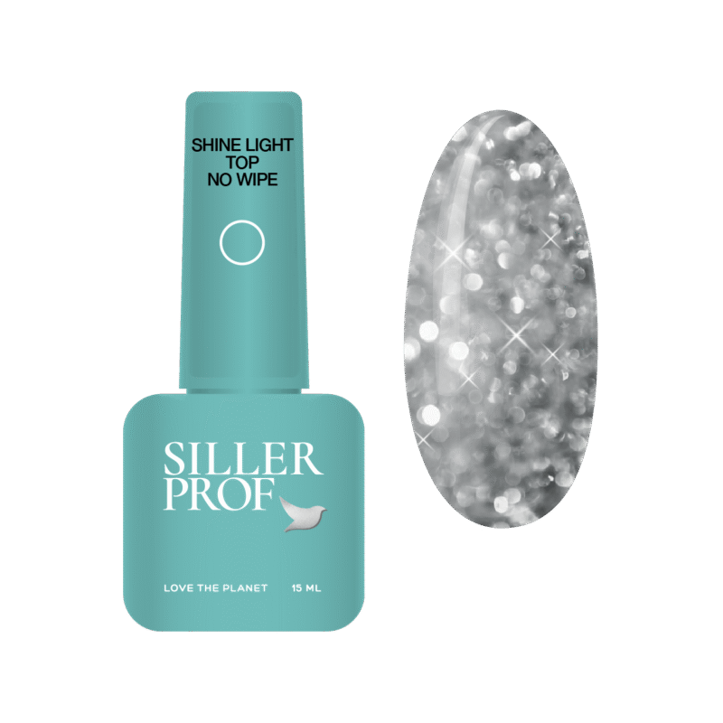 Siller Shine light top no wipe Product card 15 ml