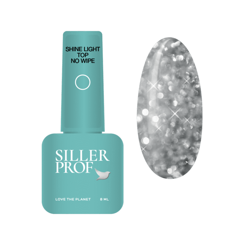 Siller Shine light top no wipe Product card 8 ml