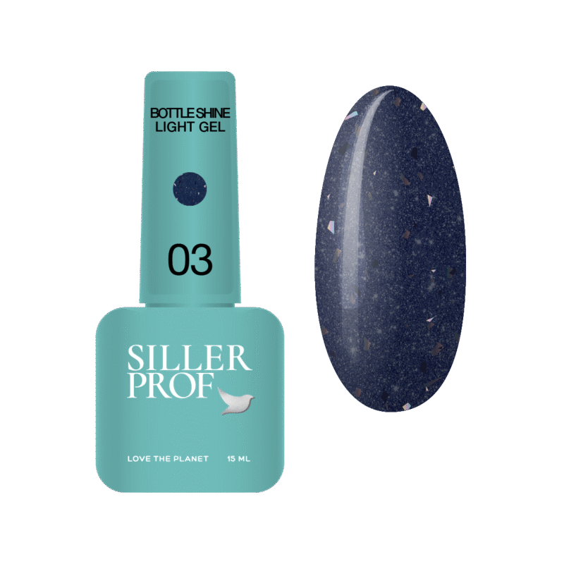 Siller Bottle shine light gel Product card 15 ml 3