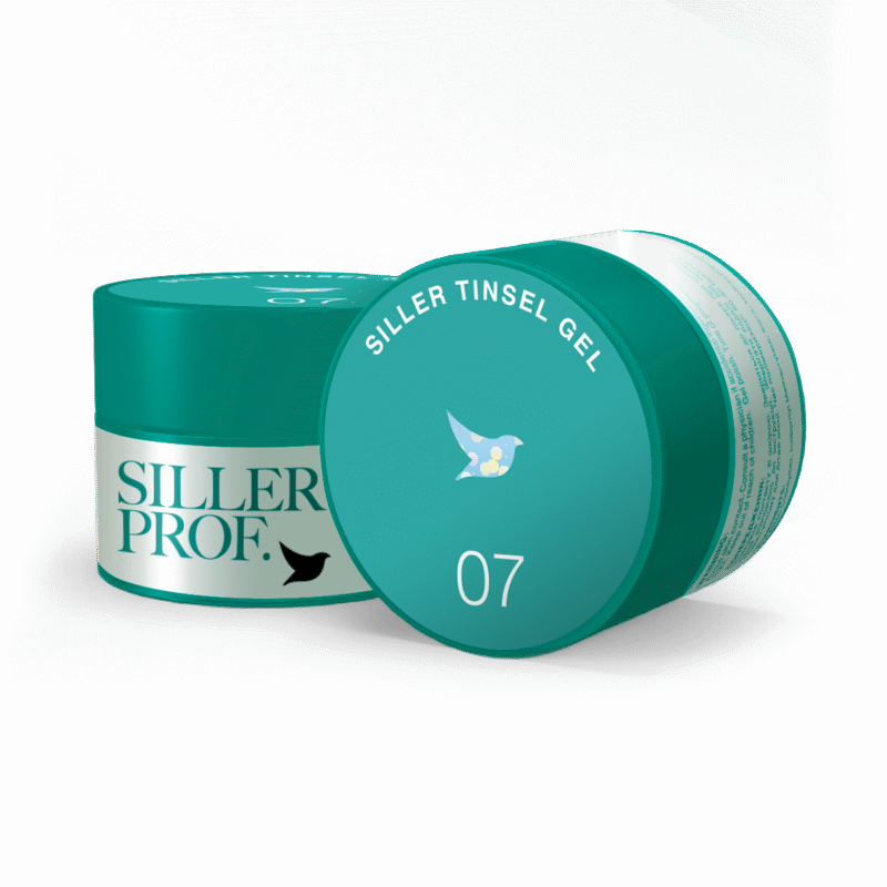 Siller Tinsel gel Product card 15 ml 07