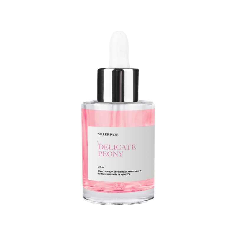 Siller Curicle oil 30 ml Product card Delicate peony 01